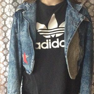 Cropped Jean jacket